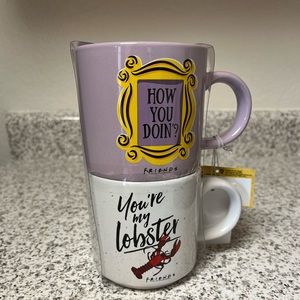 Friends ceramic mug set